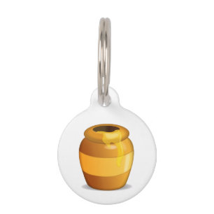 Honey Pot - Emoji Pet Name Tag