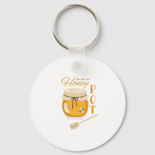 Honey Pot Keychain