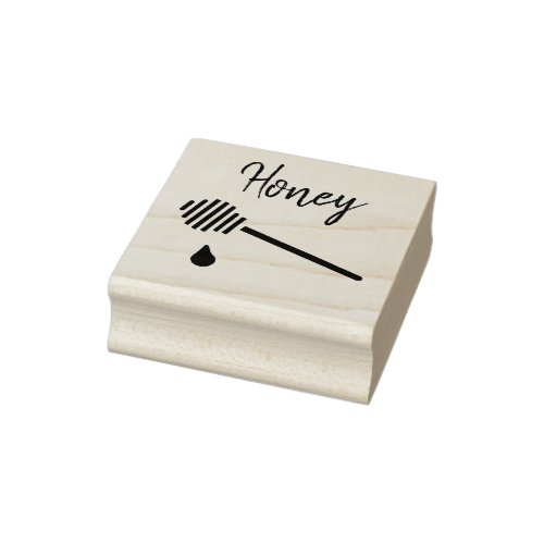 Honey Rubber Stamp