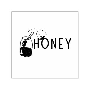Honey Self-inking Stamp
