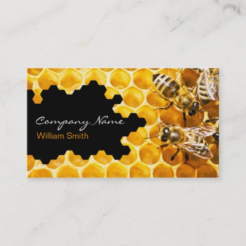 Honey Seller _ Beekeeper Business Card