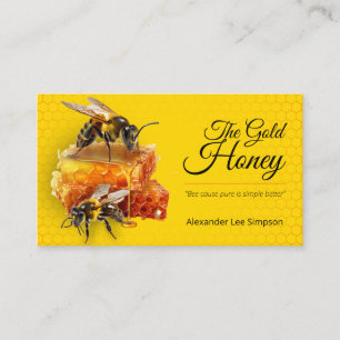 Honey Seller - Beekeeper  Business Card