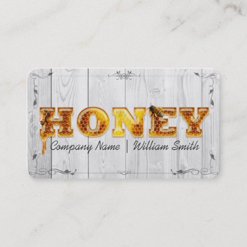 Honey Seller _ Beekeeper Business Card