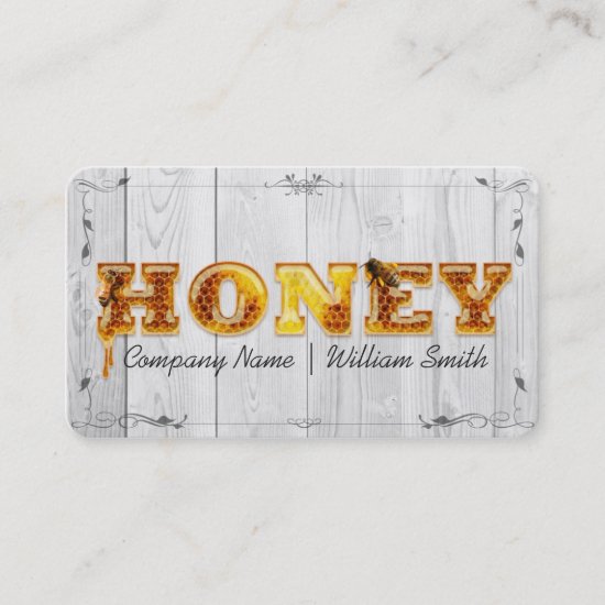 Honey Seller - Beekeeper Business Card