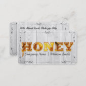 Honey Seller - Beekeeper Business Card (Front/Back)