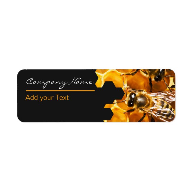 Honey Seller - Beekeeper Label (Front)