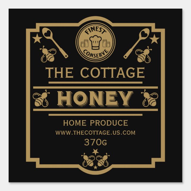 Honey Seller Sign (Front)