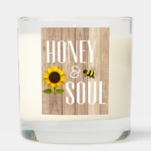 Honey & Soul Candle 1 Vanilla