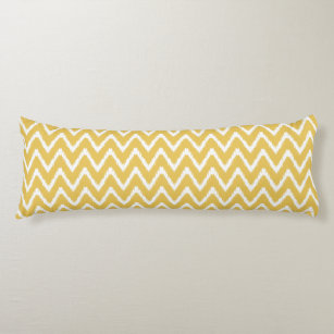 Honey Southern Cottage Chevrons Body Pillow