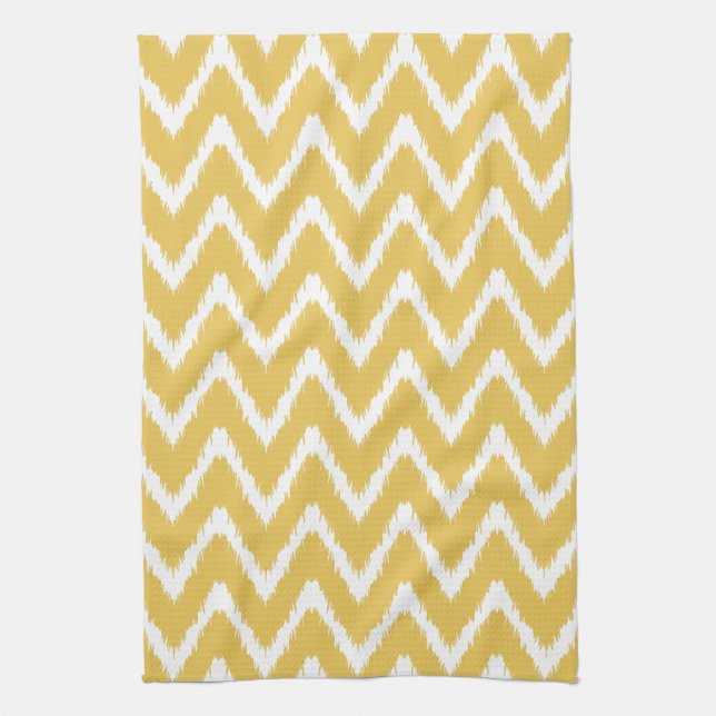 Honey Southern Cottage Chevrons Towel (Vertical)