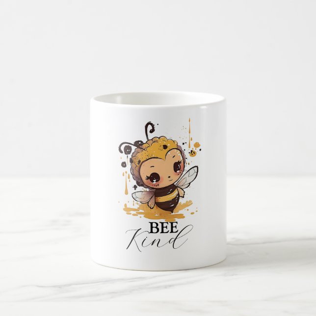 Honey Splash Bee Coffee Mug (Center)
