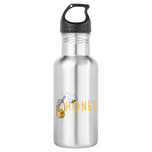 Honey Stainless Steel Water Bottle