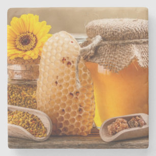 Honey Stone Coaster
