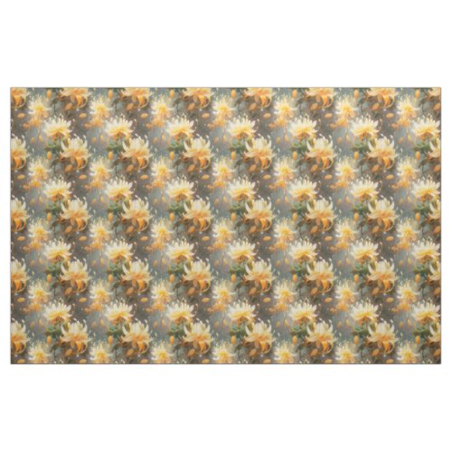 Honey suckle flowers fabric