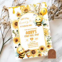 Honey Sunflower First BeeDay