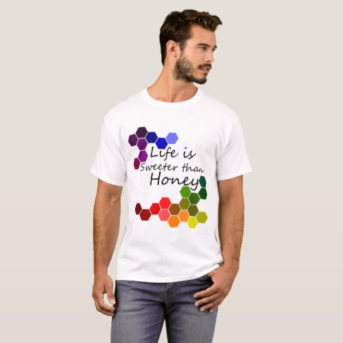 Honey Theme With Positive Words T_Shirt