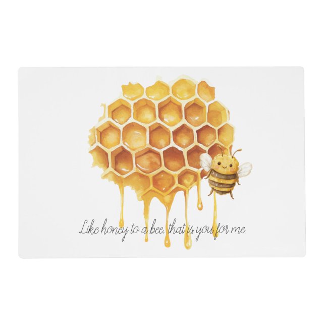 Honey to a Bee Placemat (Front)