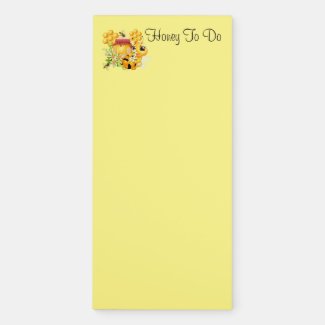 Honey To Do Magnetic Notepad