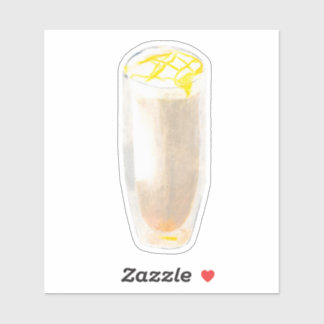 Honey Vanilla Tea Latte Sticker