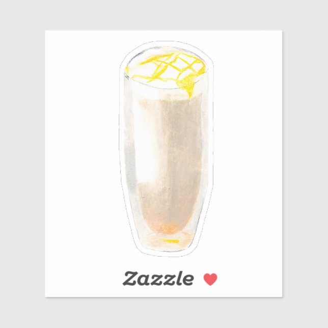 Honey Vanilla Tea Latte Sticker (Sheet)