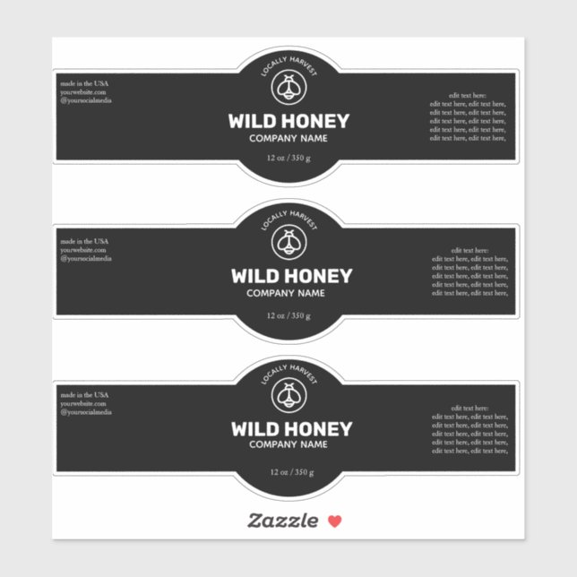 Honey Vinyl Black Label (Sheet)