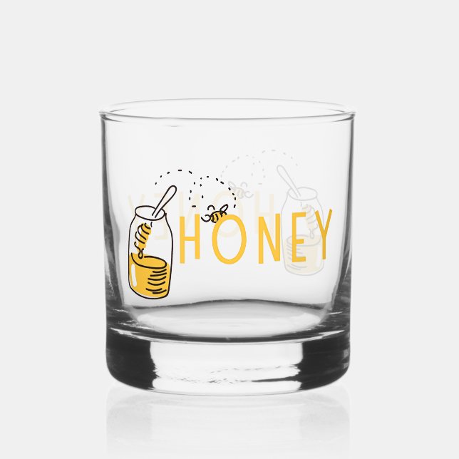 Honey Whiskey Glass (Front)