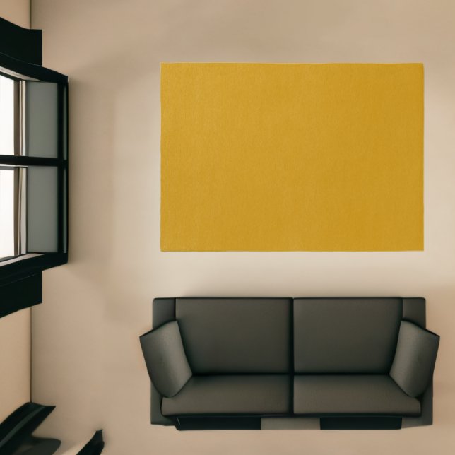 Honey Yellow Neck Tie Rug (Insitu (Indoor 1))