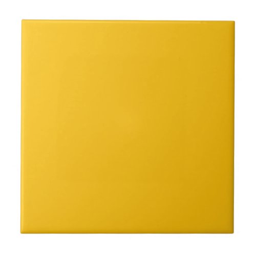 Honey Yellow Solid Color Tile