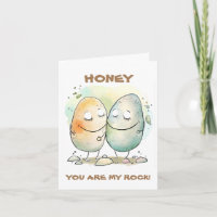 Honey You Are My Rock Pun Joke Humor Anniversary