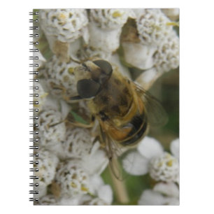 Honeybee and Flowers Notebook