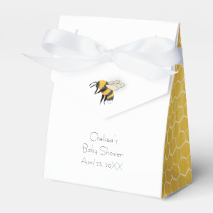 Honeybee Baby Shower Favor Boxes