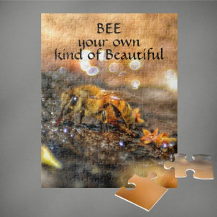 Honeybee Be Your Own Kind Of Beautiful Jigsaw Puzzle