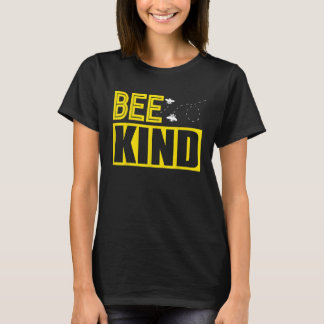 Honeybee Bee Kind Beekeeper T-Shirt