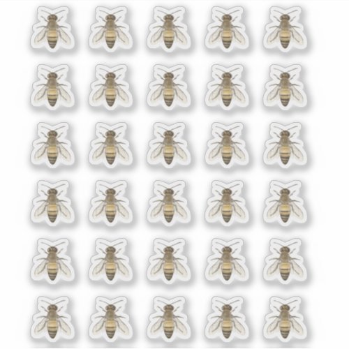 Honeybee Beekeeper Stickers