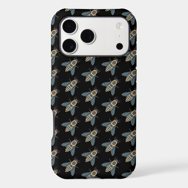 Honeybee (black) - iPhone Case (Back)