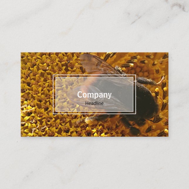 Honeybee Business Card (Front)