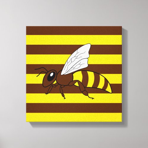 Honeybee Canvas Print