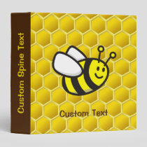 Honeybee Cartoon 3 Ring Binder