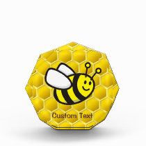 Honeybee Cartoon Acrylic Award