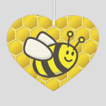 Honeybee Cartoon Air Freshener