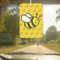 Honeybee Cartoon Air Freshener