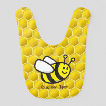 Honeybee Cartoon Baby Bib