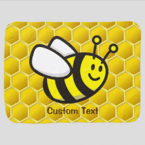 Honeybee Cartoon Baby Blanket