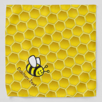 Honeybee Cartoon Bandana