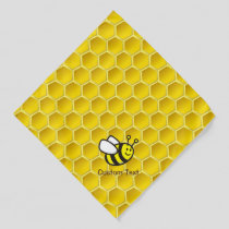 Honeybee Cartoon Bandana