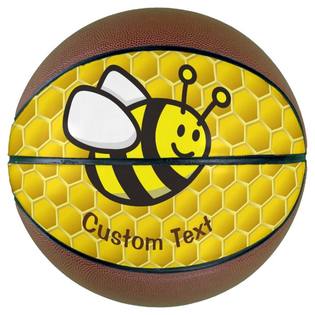 Honeybee Cartoon Basketball (Front)