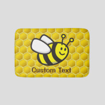 Honeybee Cartoon Bath Mat