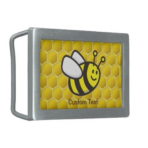 Honeybee Cartoon Belt Buckle