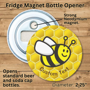Honeybee Cartoon Bottle Opener
