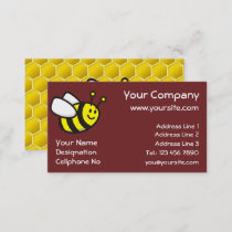 Honeybee Cartoon Business Card
